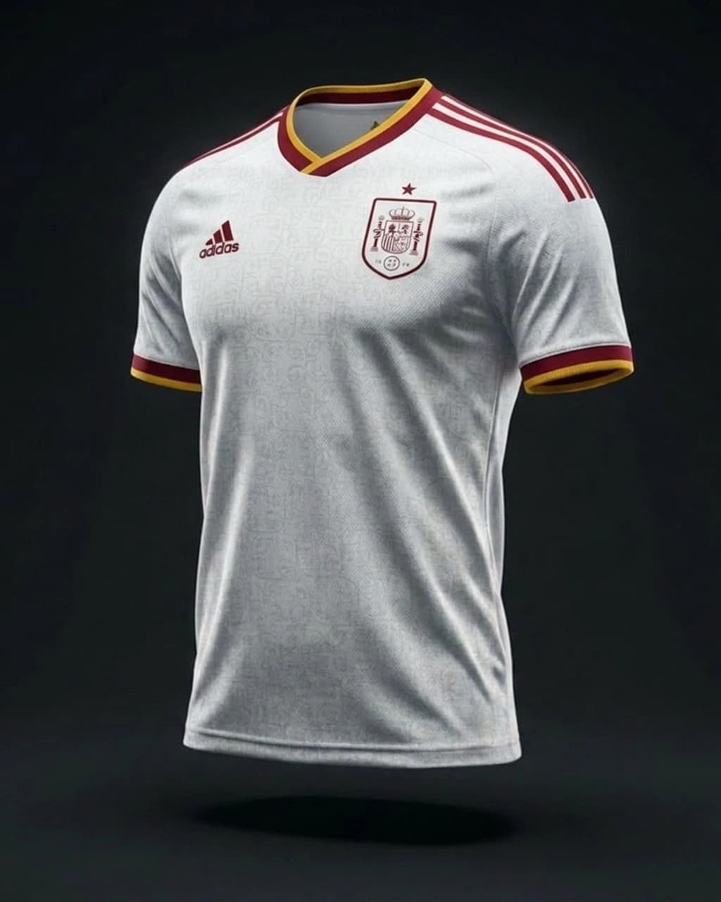 Camisa Espanha II 2026 (Branca) · Jogador
