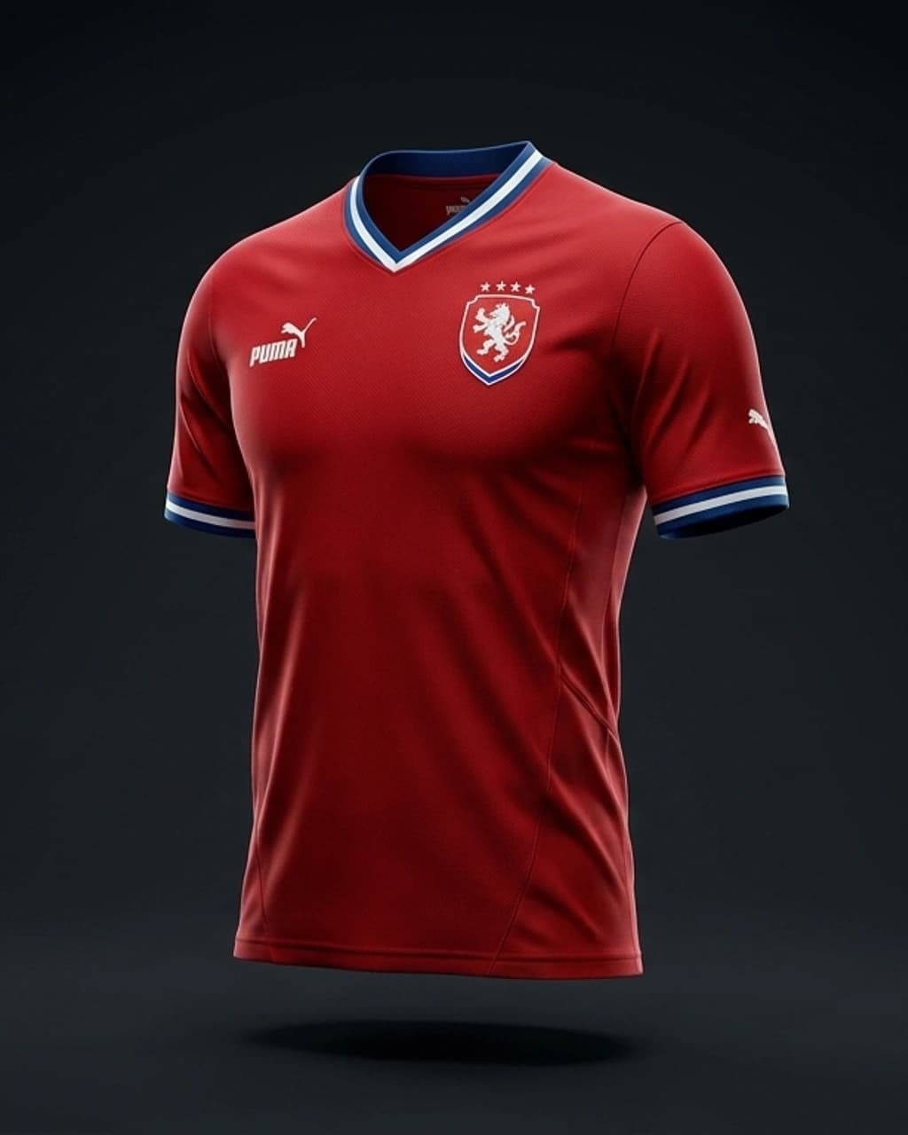 Camisa República Tcheca I 2026 · Torcedor