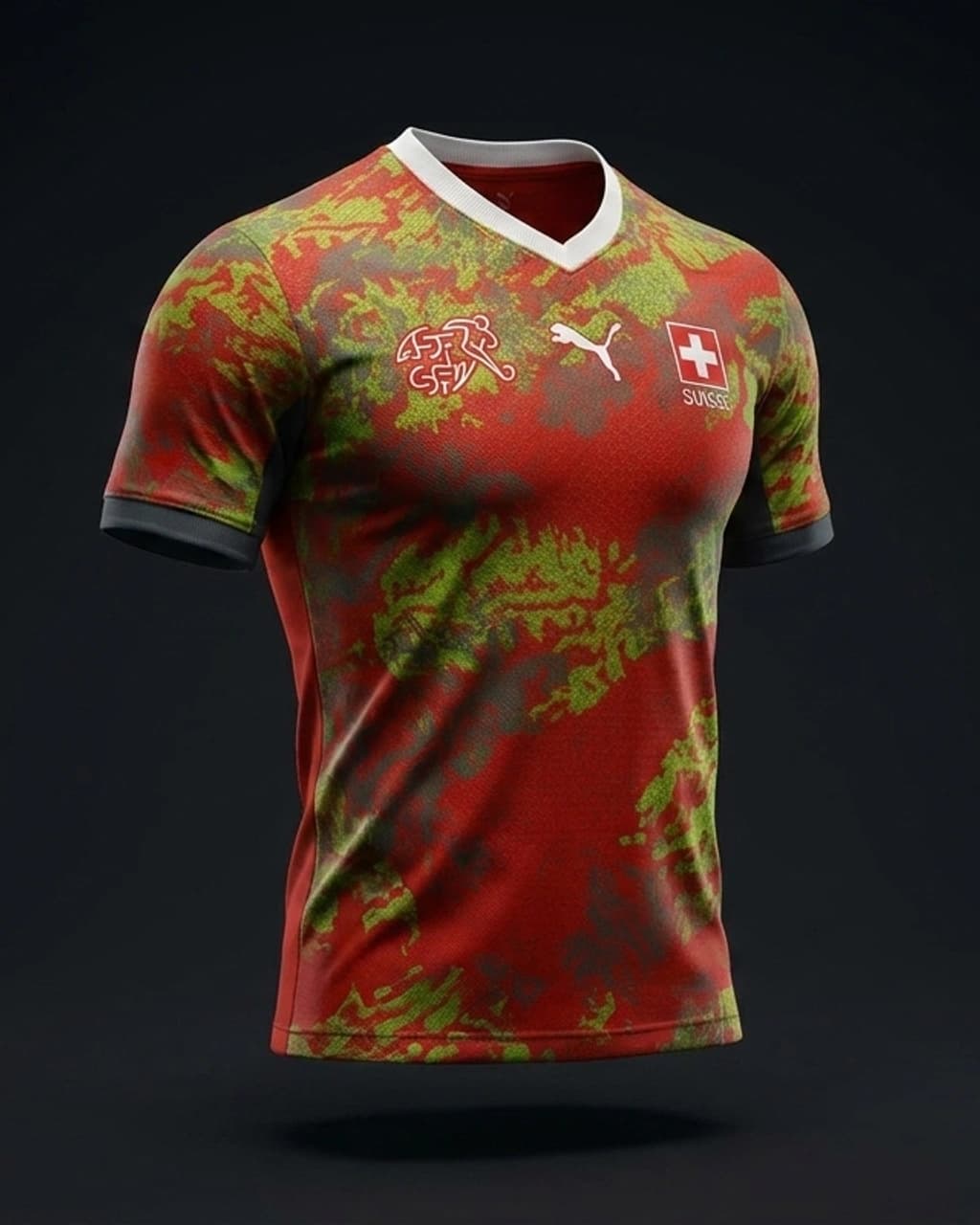 Camisa Suíça I 2026 · Torcedor