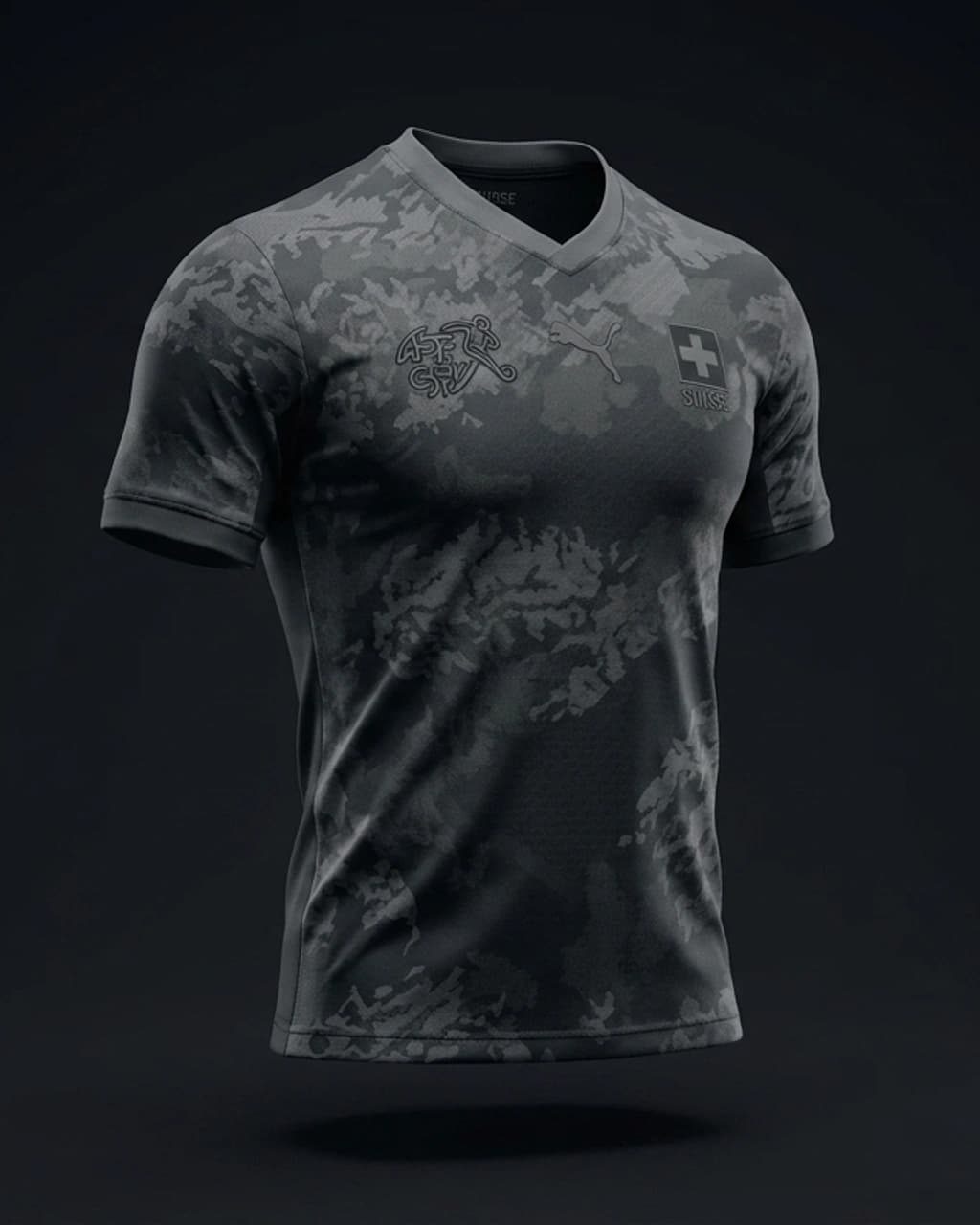 Camisa Suíça I 2026 · Torcedor